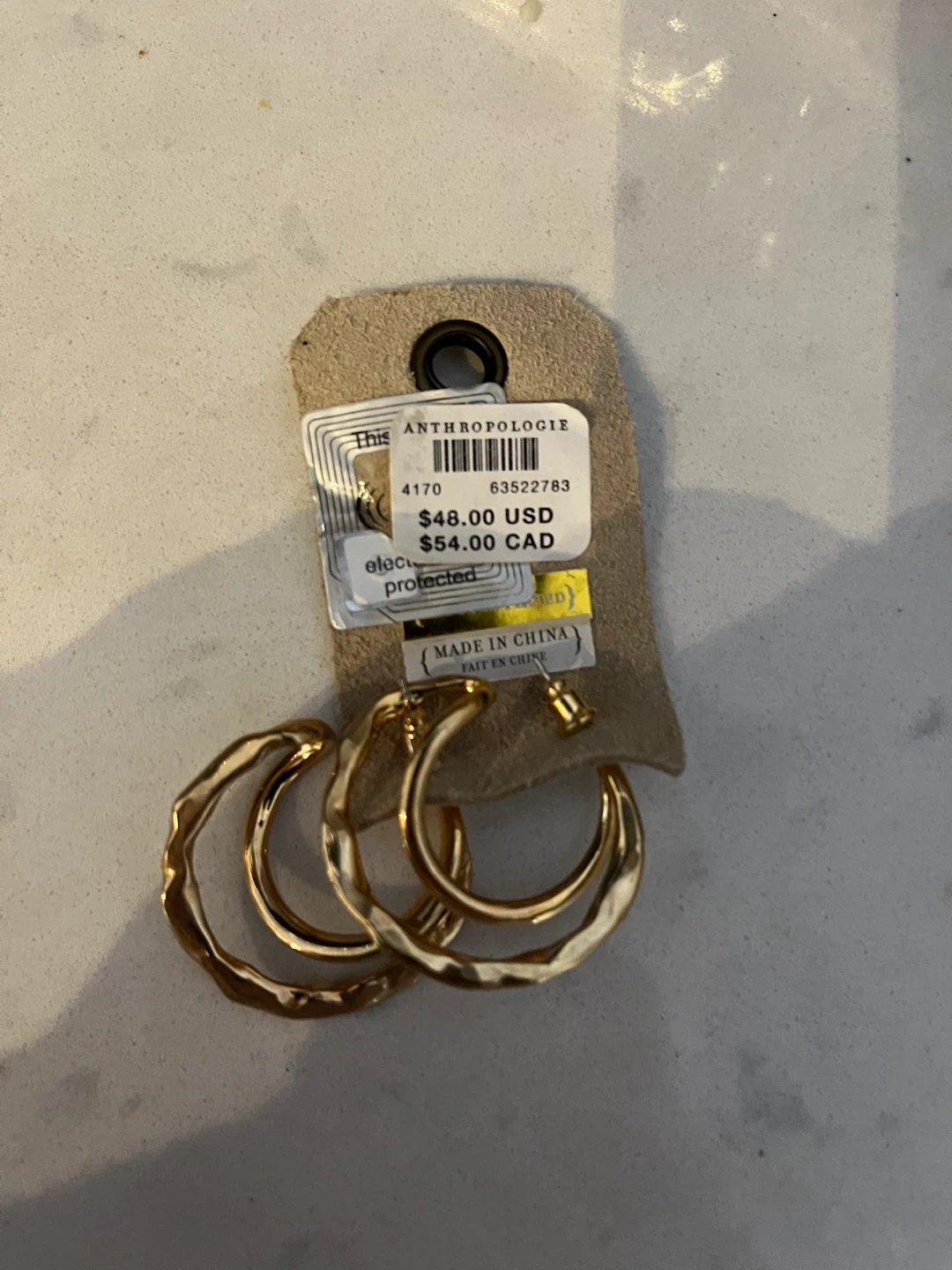 Hoop earrings
