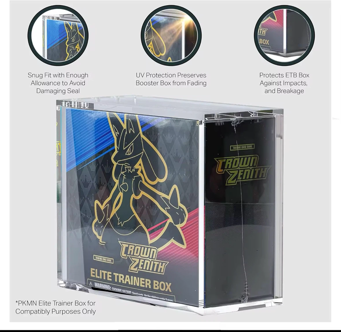 Premium Magnetic ETB Acrylic Display Case