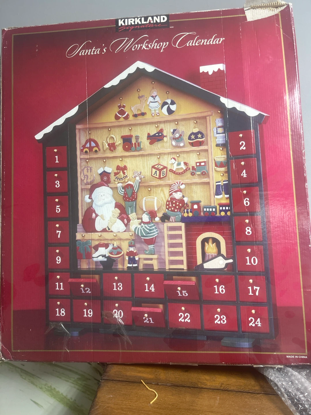 Kirkland Signature Santa's Workshop Advent Calendar