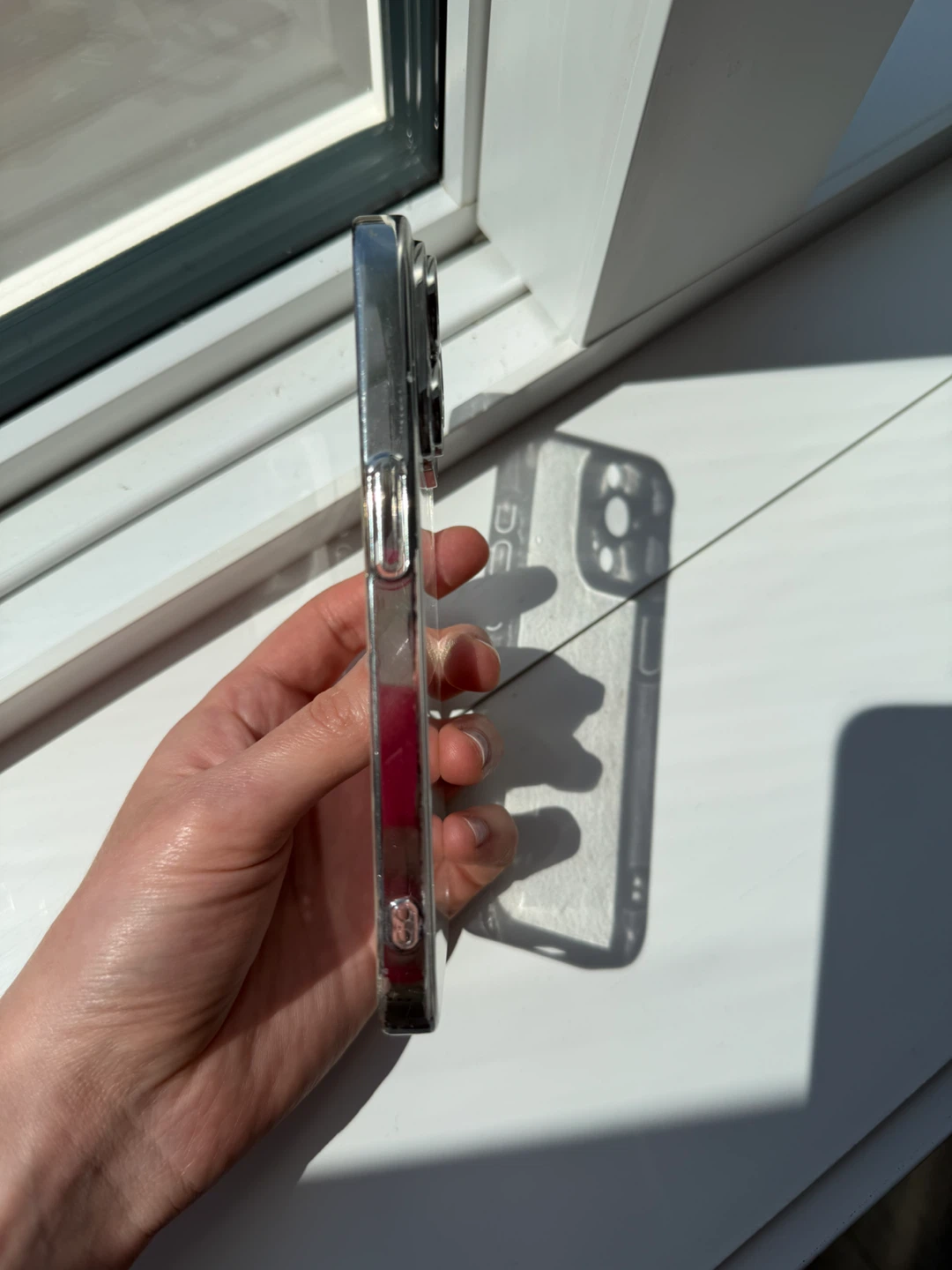 Clear Glitter iPhone 15 Pro Case - photo 4