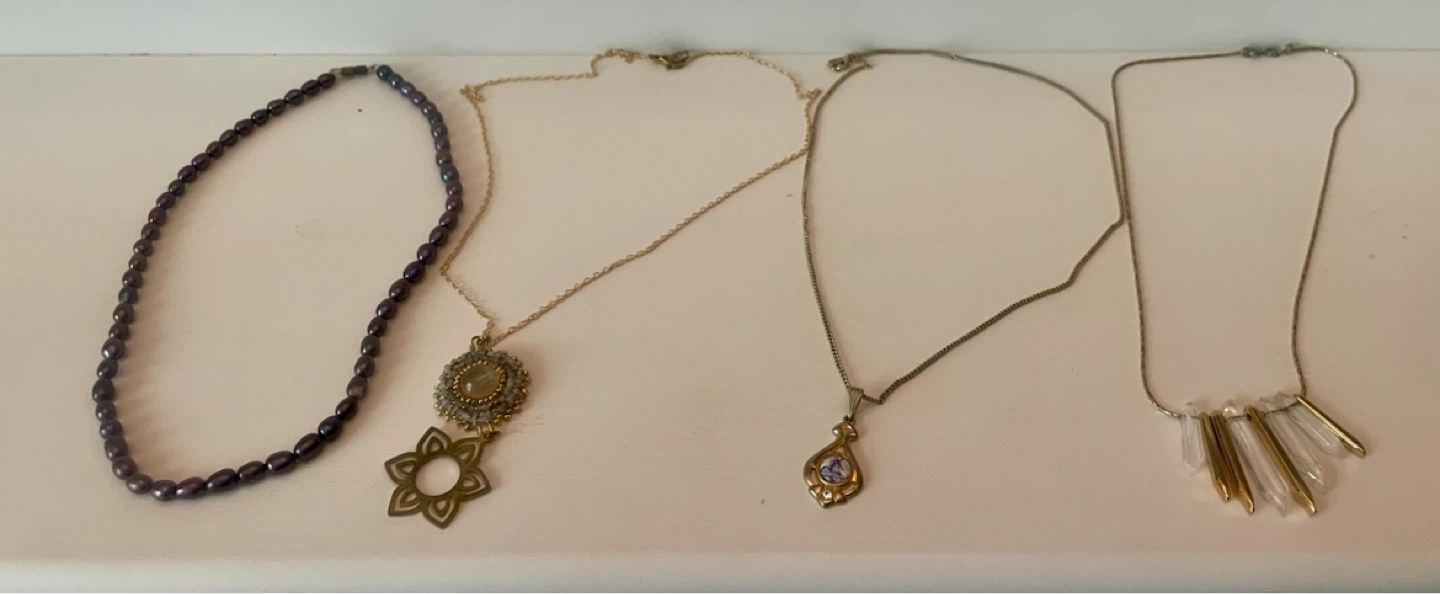 Four Eclectic Necklaces