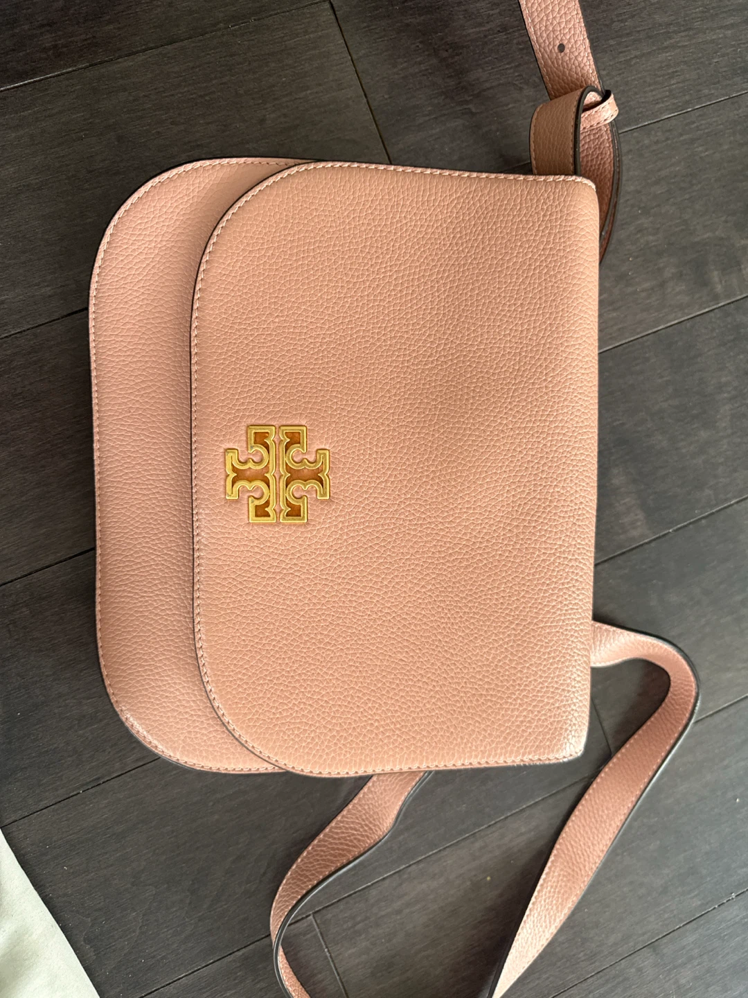 Tory Burch Pink Leather Shoulder Bag