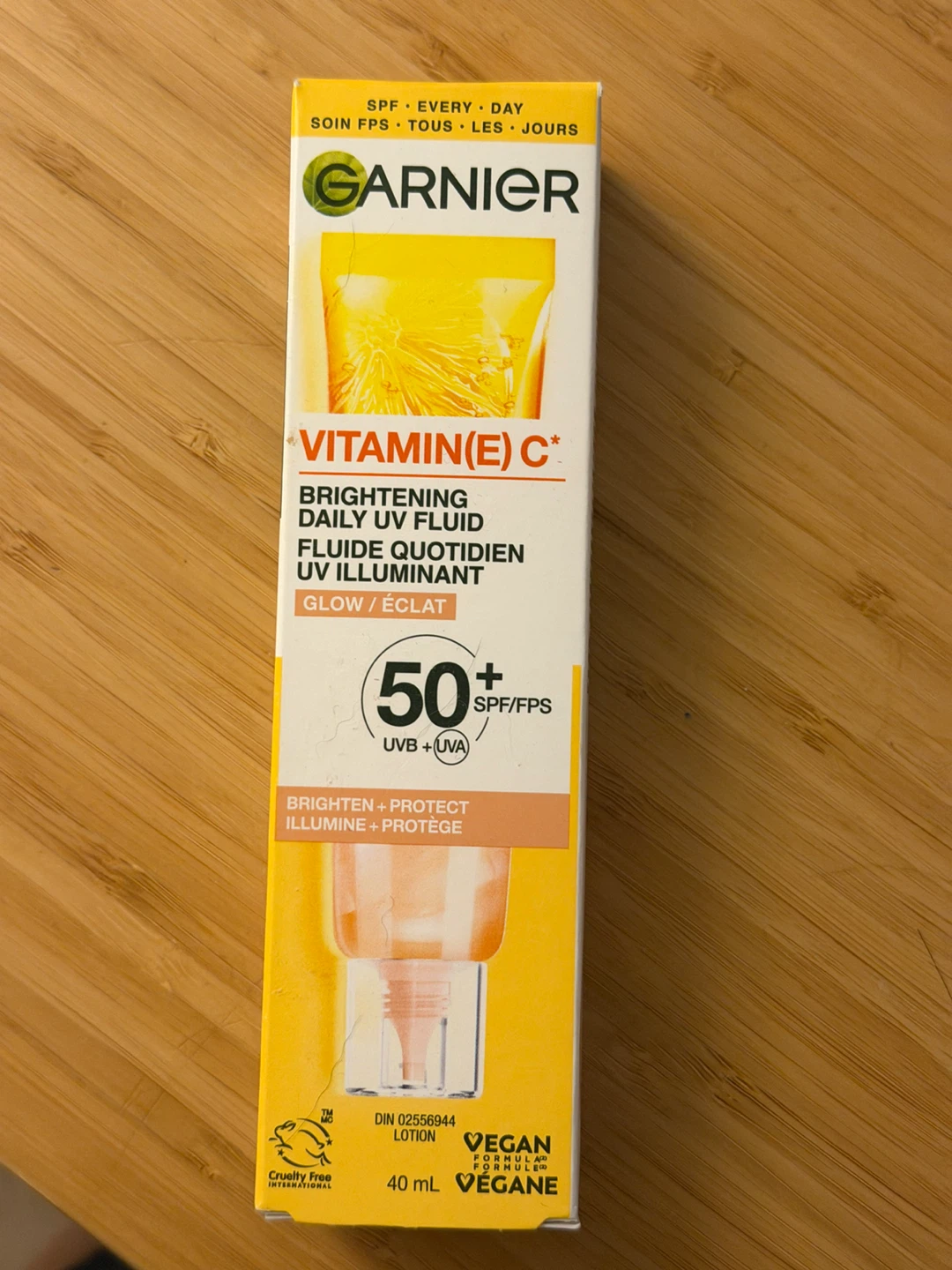 Garnier Vitamin C Brightening Daily UV Fluid SPF 50+