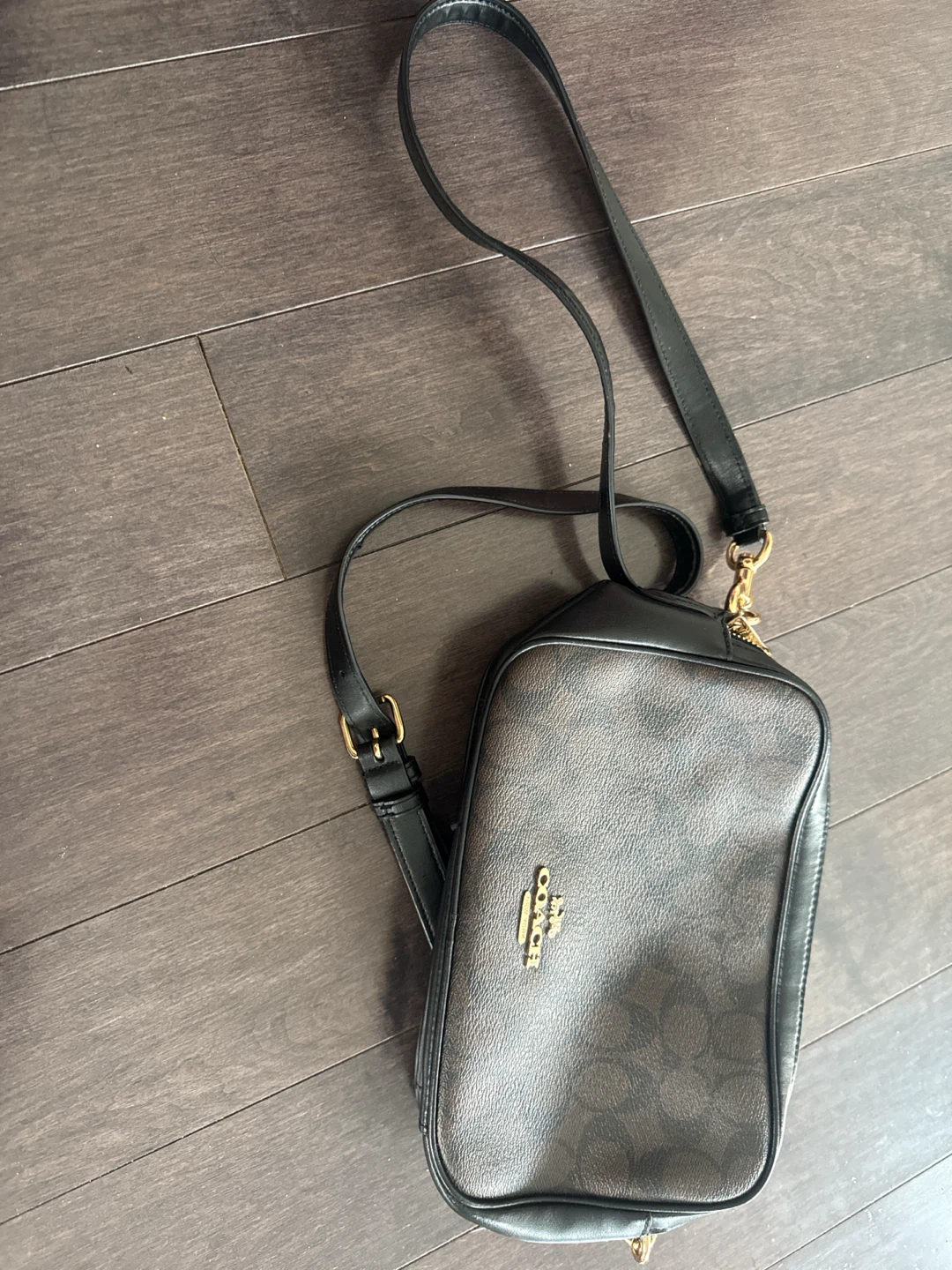 Coach body crops purse