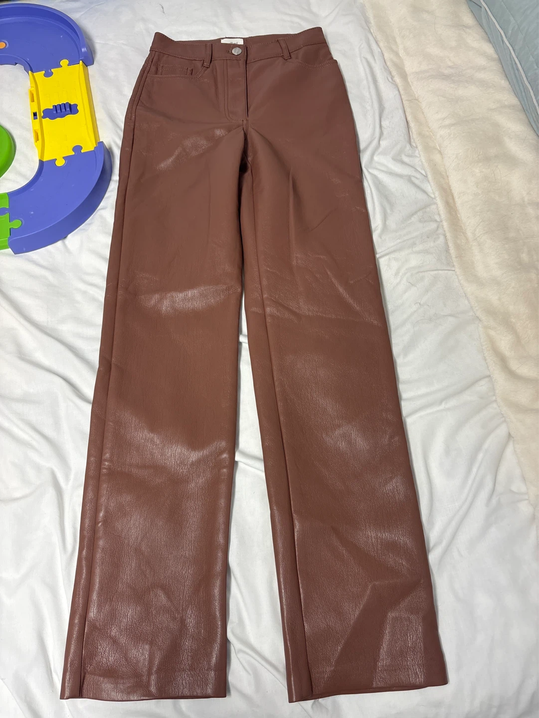 Wilfred Faux Leather Pants