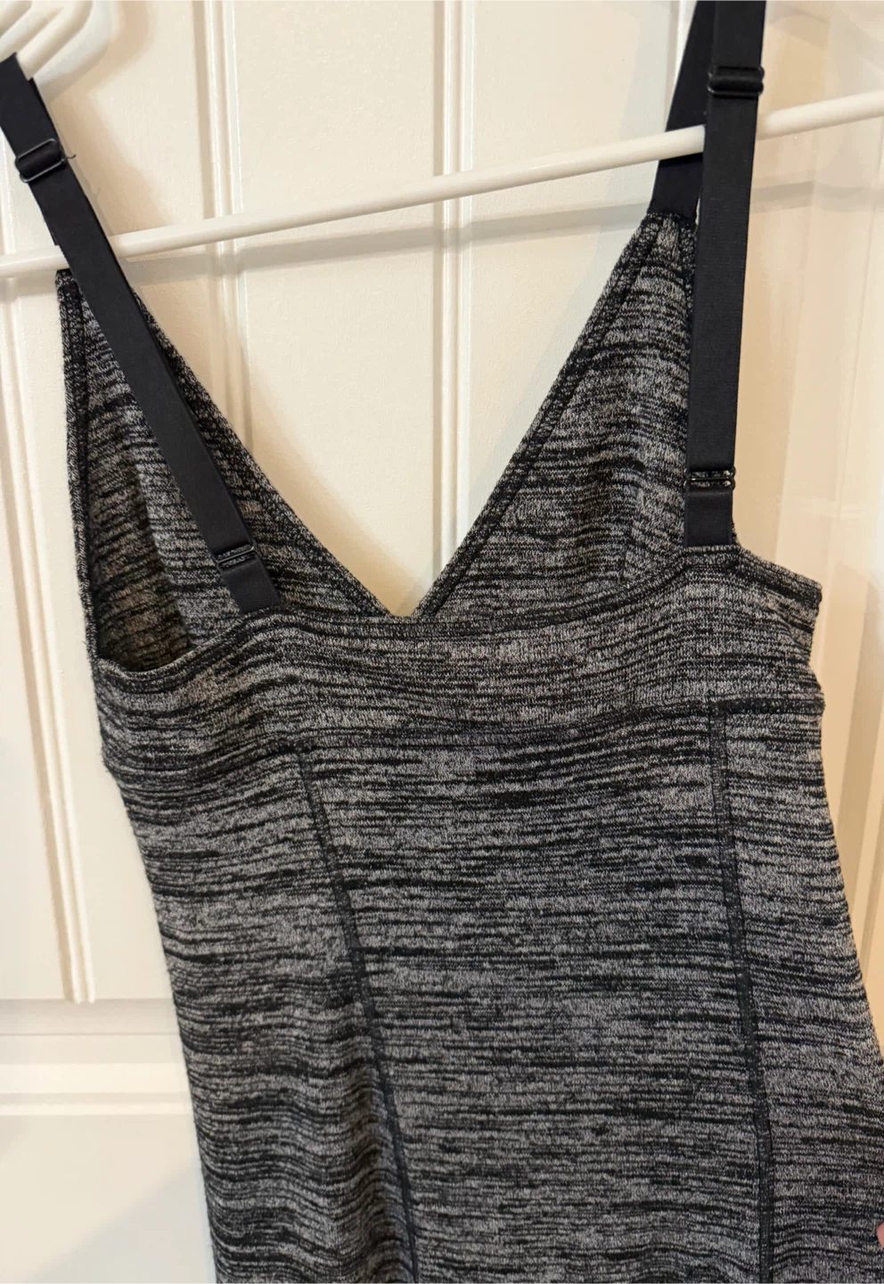 Wilfred Free Grey Marl Spaghetti Strap Dress Size S - photo 3