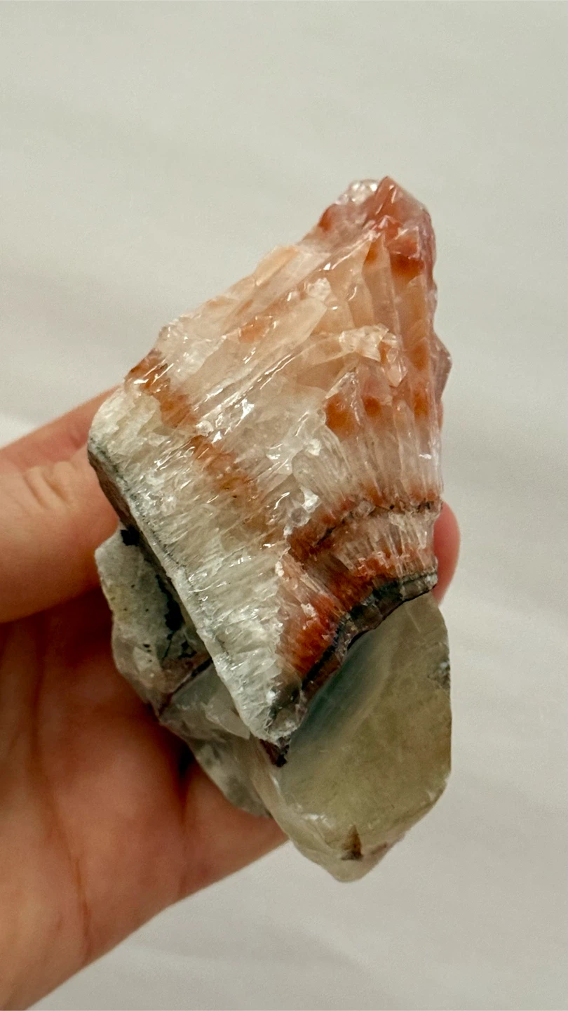 Raw Multicoloured Calcite Gemstone Crystal - photo 3