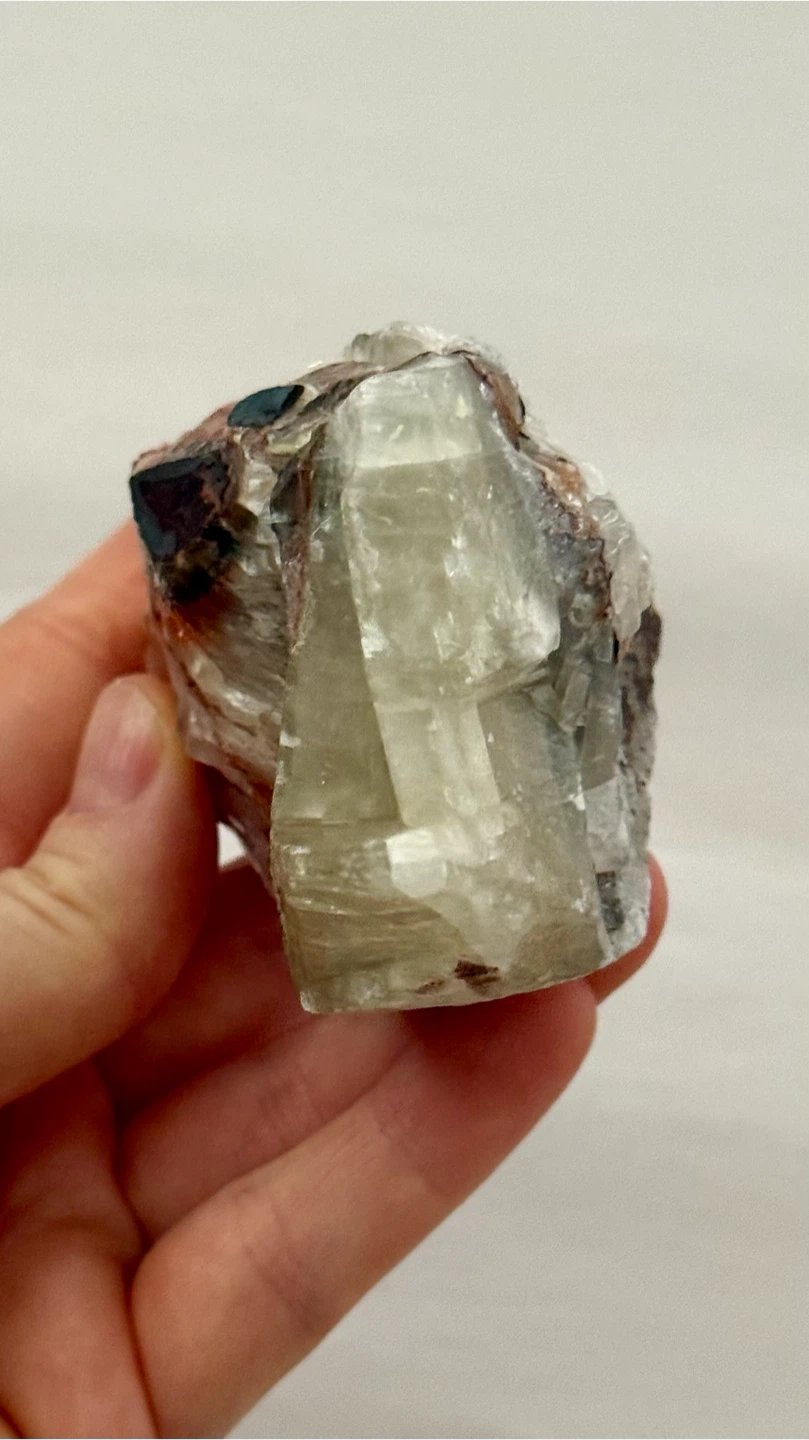 Raw Multicoloured Calcite Gemstone Crystal - photo 5