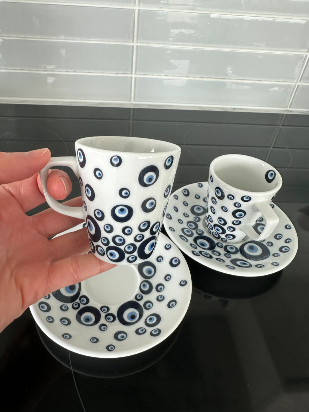 Turkish coffee cups and Saucers Set - photo 2
