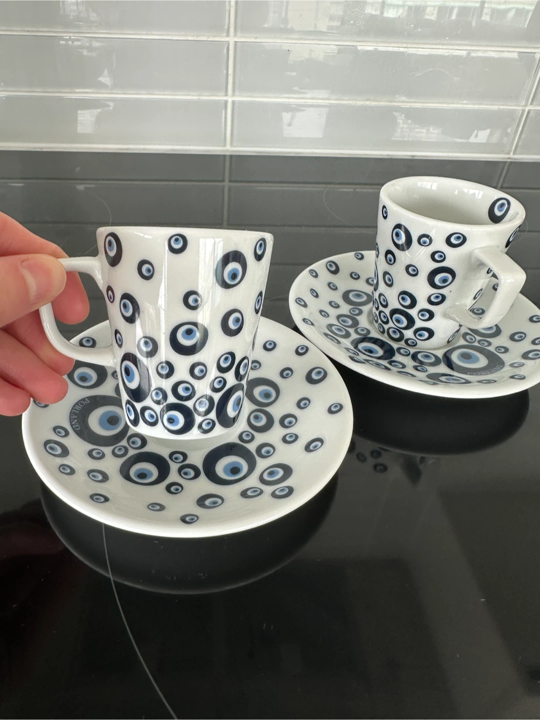 Turkish coffee cups and Saucers Set - photo 3