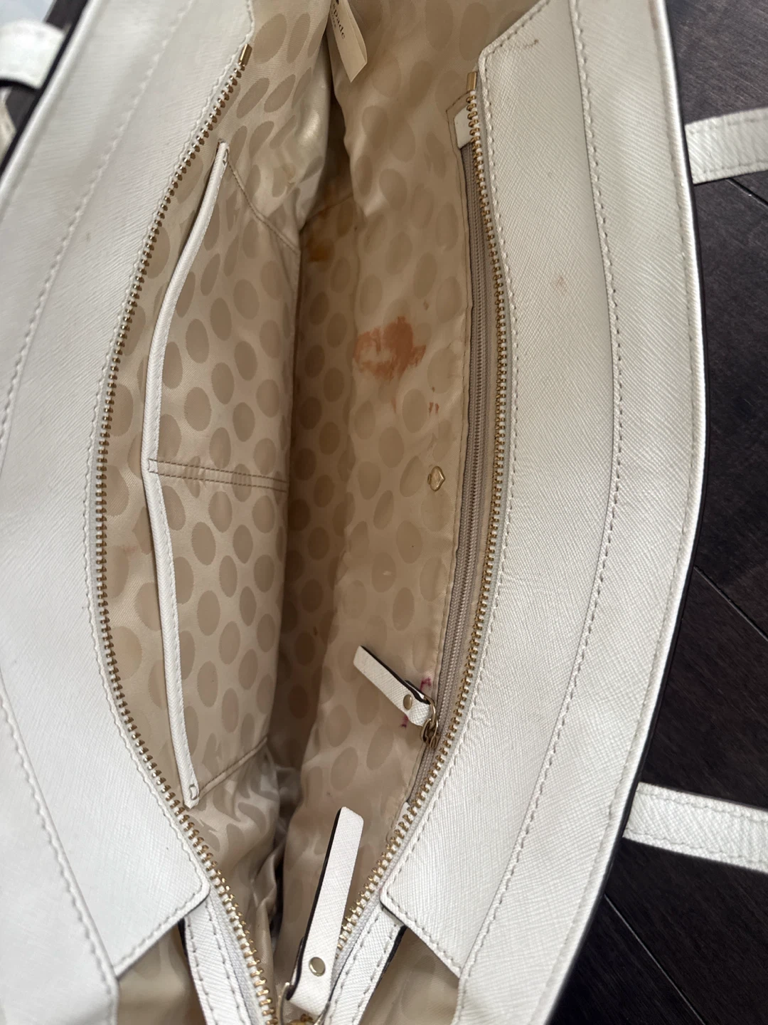 Kate Spade White Tote Bag - photo 2
