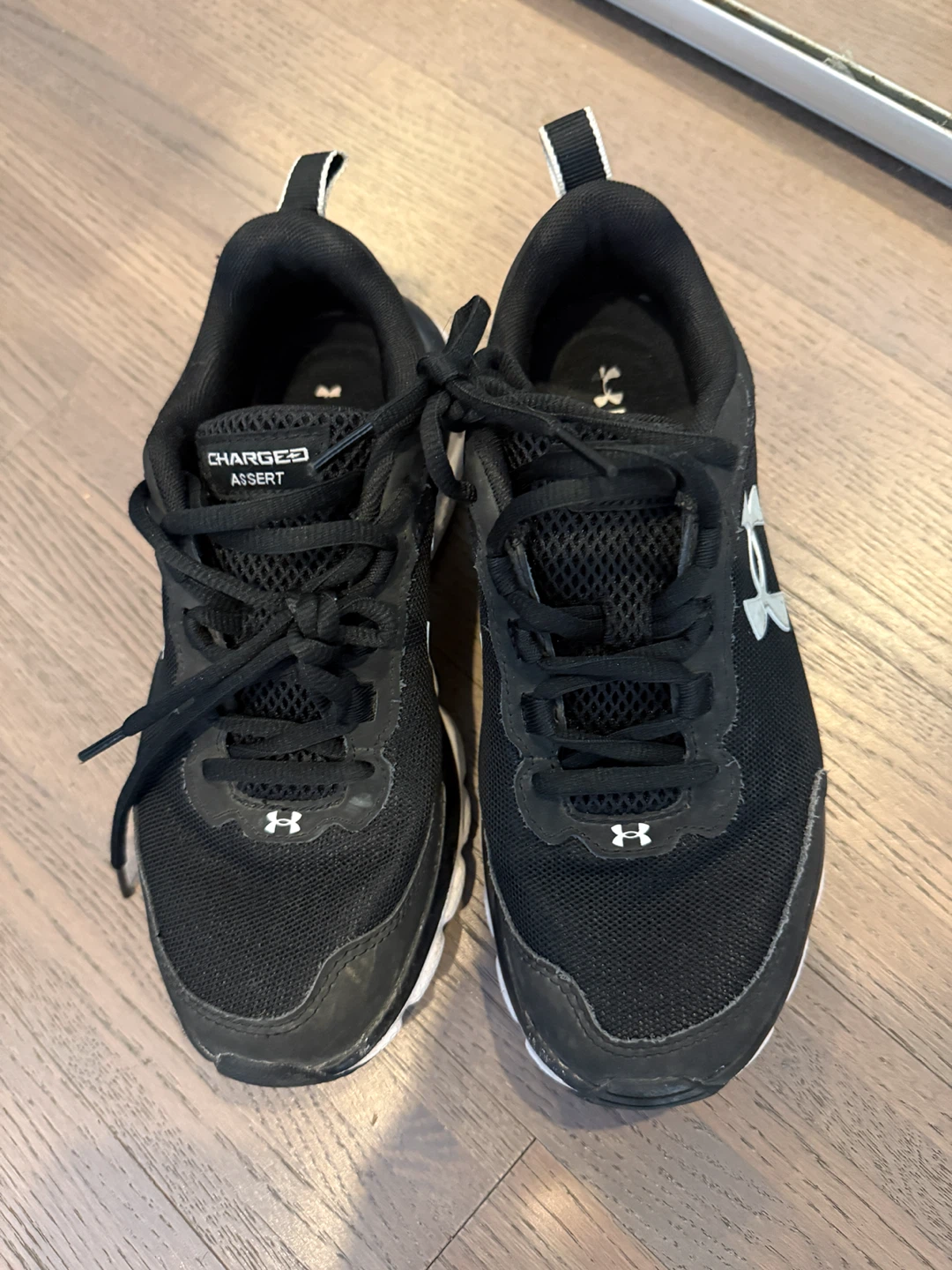 Under Armour Charged Assert 9 Black Running Shoes - photo 2