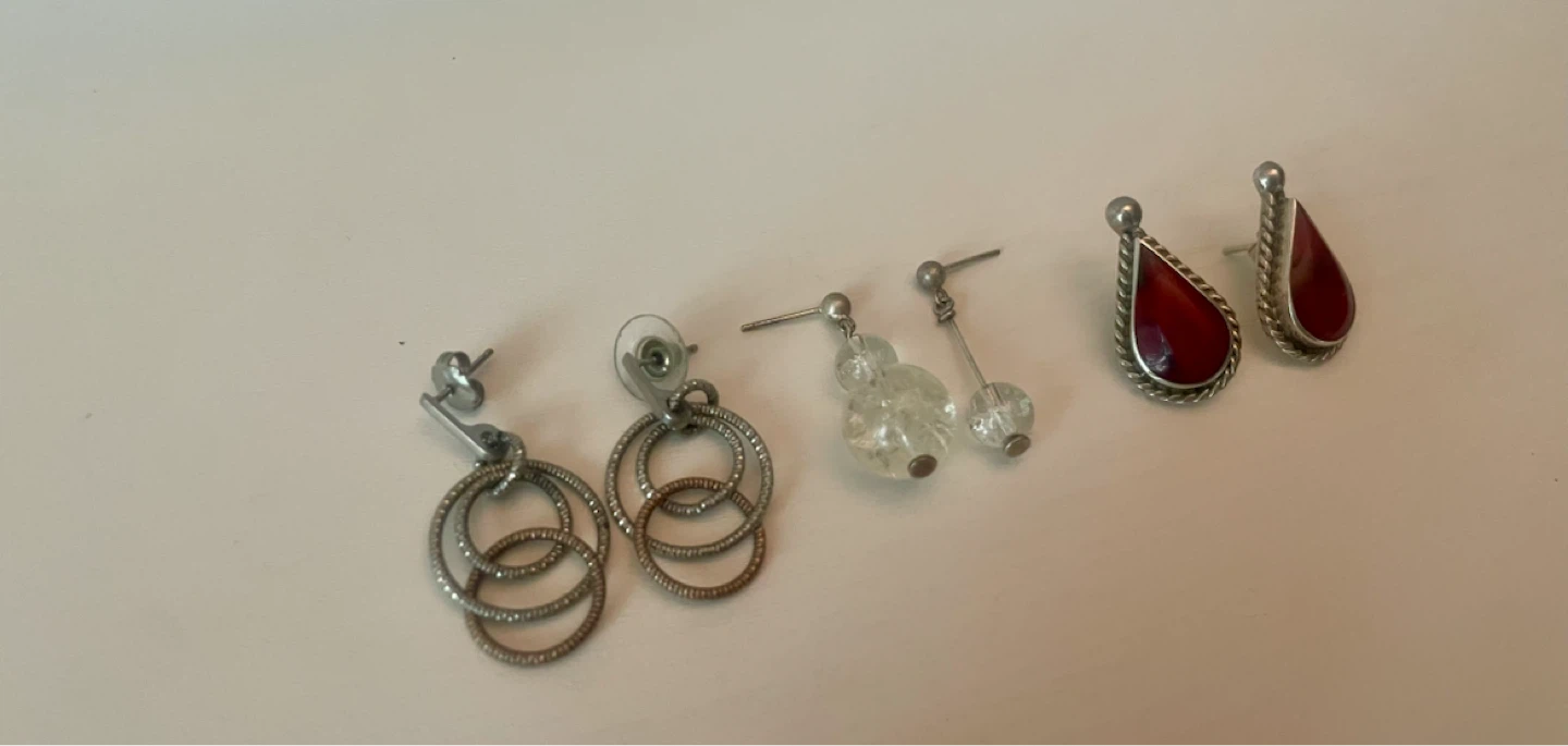 Assorted Sterling Silver Earrings - photo 3