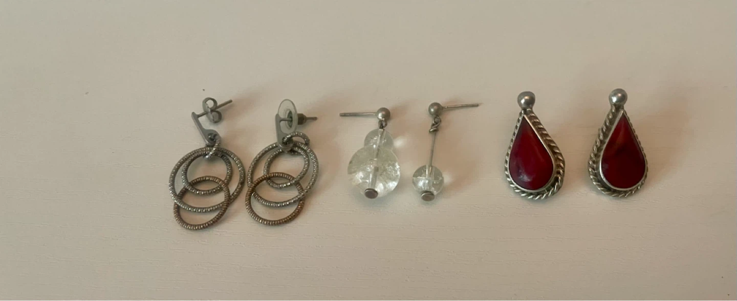 Assorted Sterling Silver Earrings