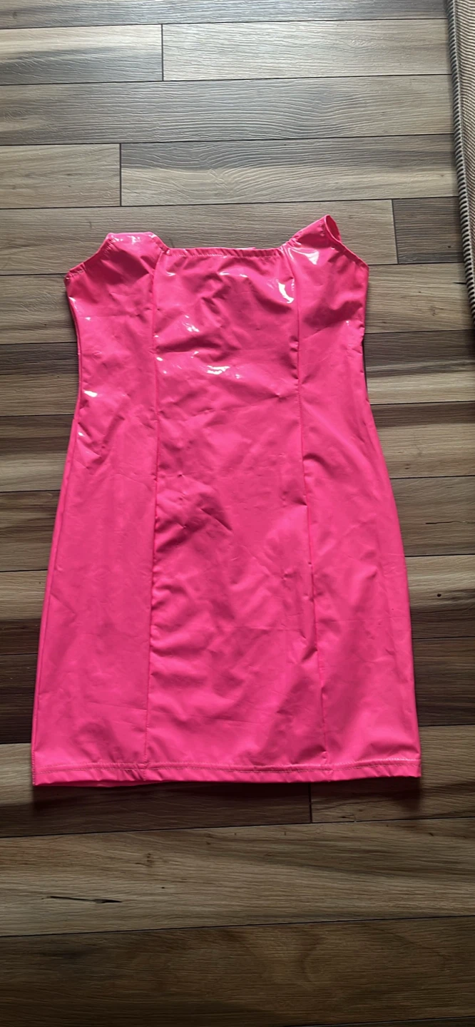 Hot Pink Mini Dress