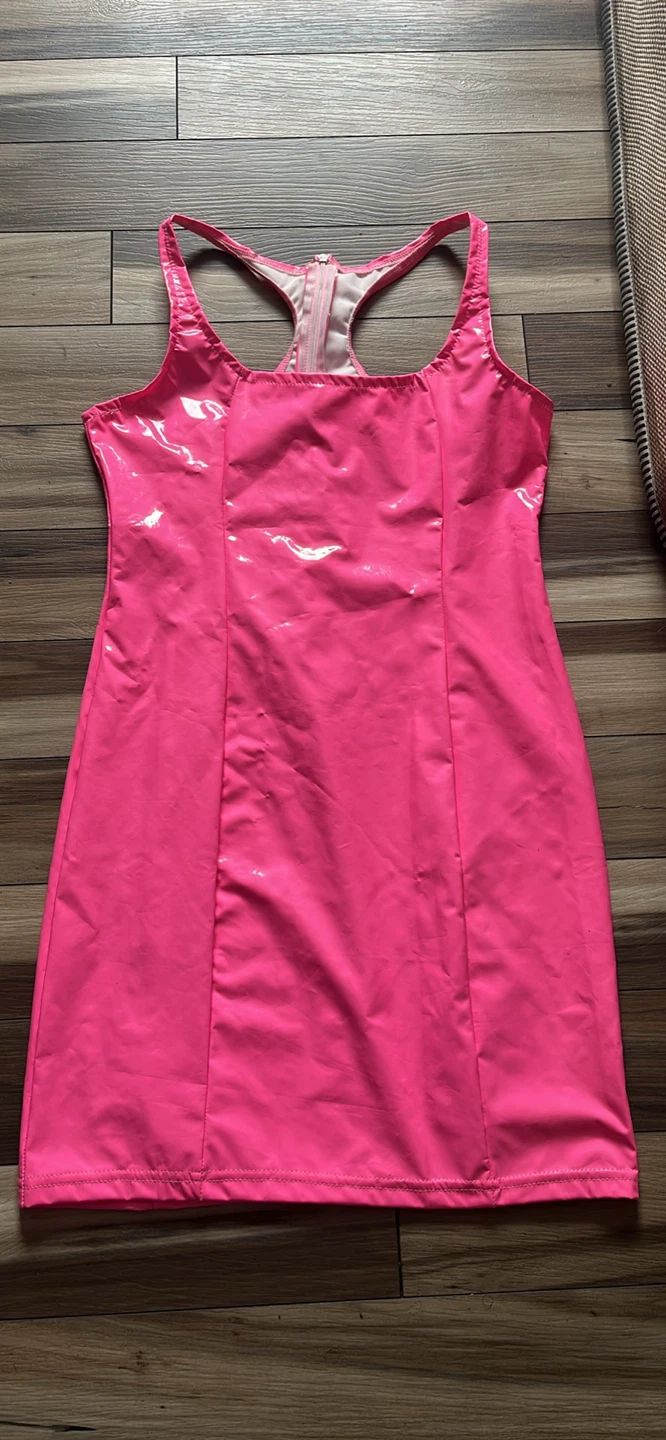 Hot Pink Mini Dress - photo 2