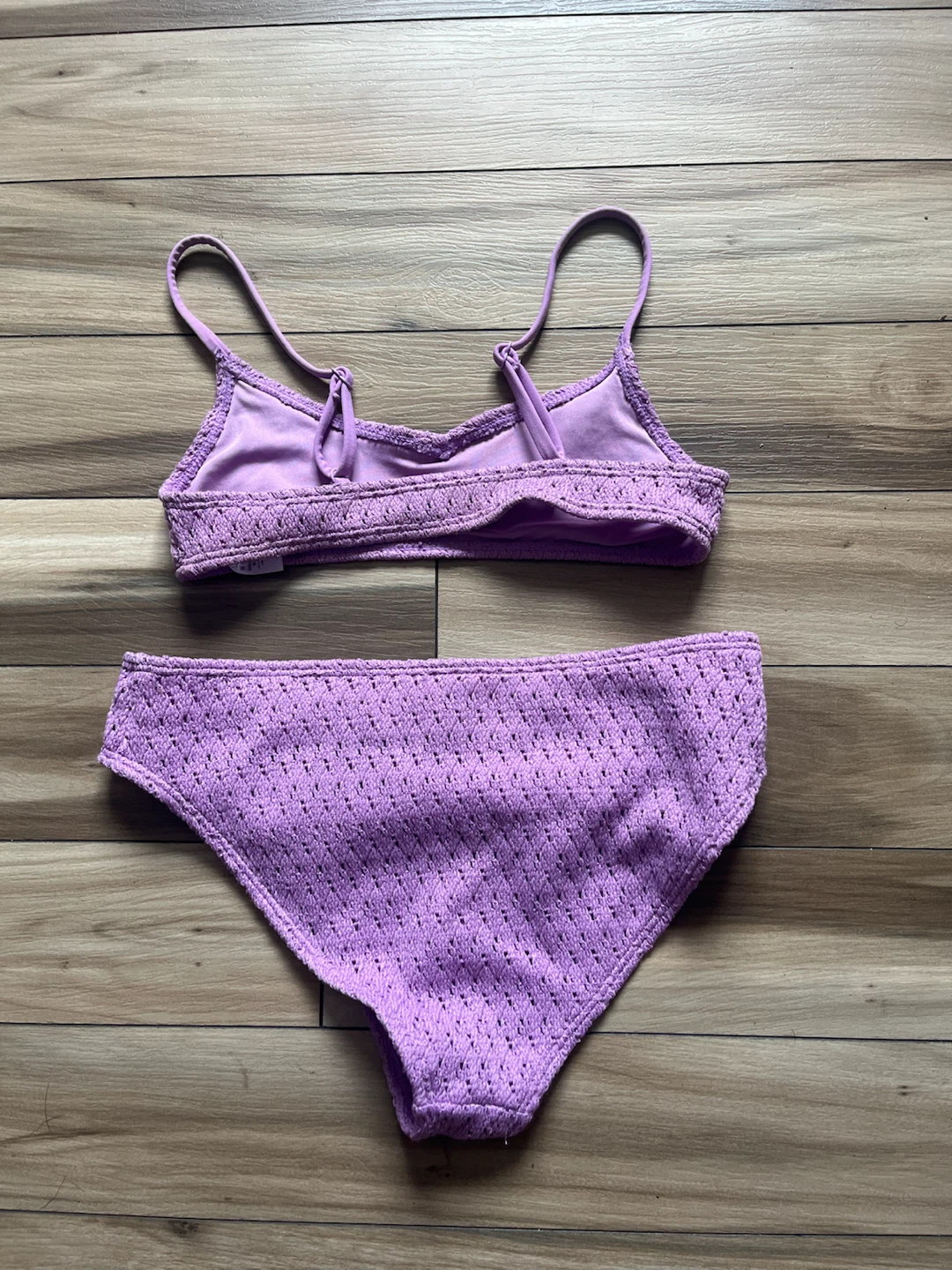 💜 Purple Textured Bikini Set  NEW💜 - photo 2