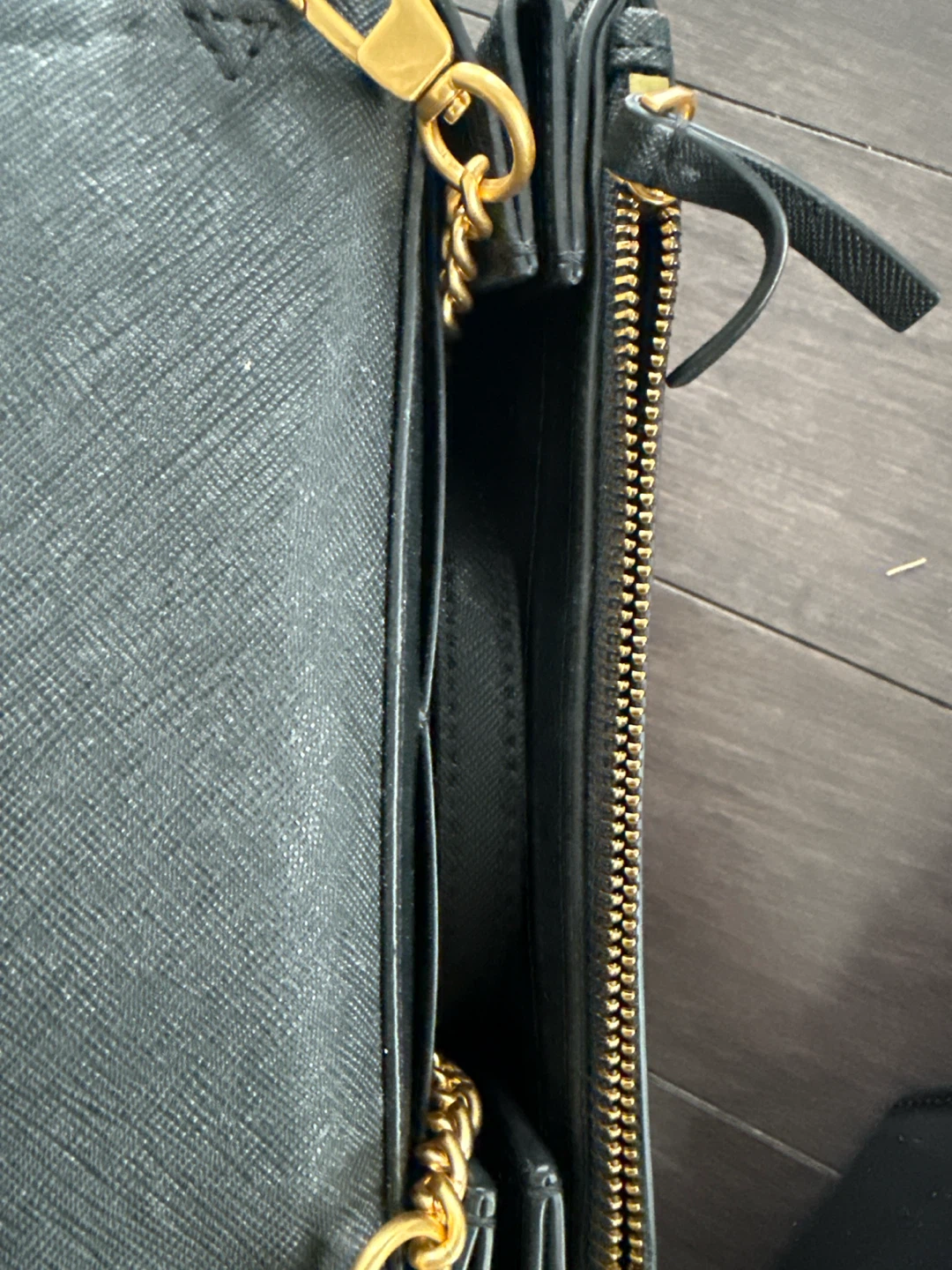 Tory Burch Black Leather Wallet/Clutch - photo 2