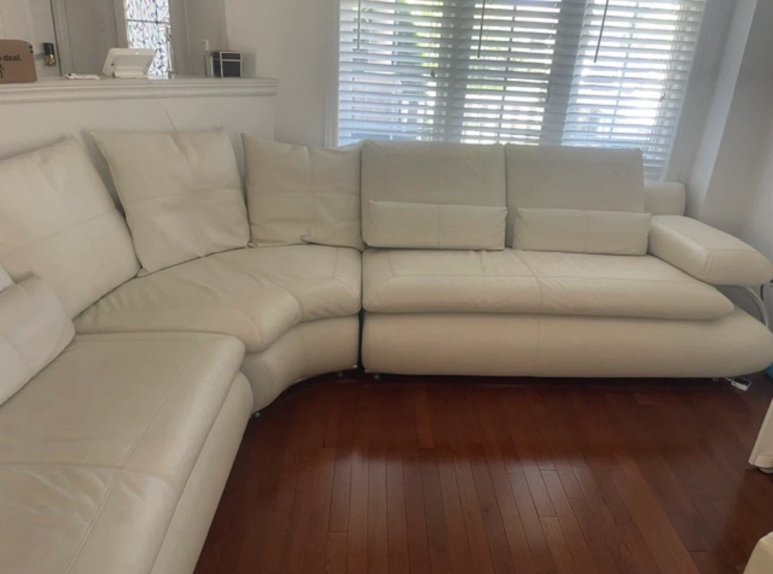 White Sectional Sofa