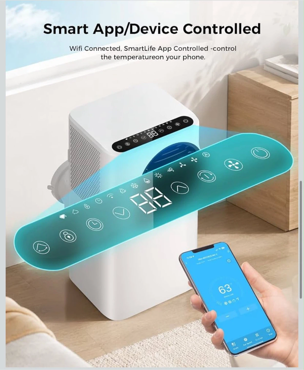 Air Conditioner for Large Rooms 16,000 BTU