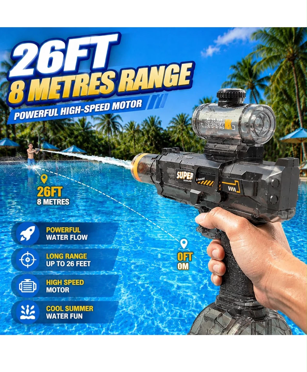 Electric Water Guns for Adults Kids