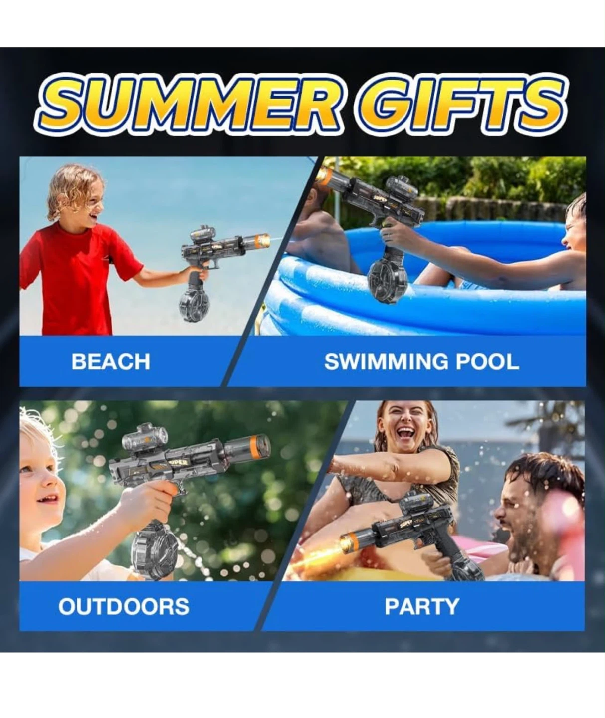 Electric Water Guns for Adults Kids - photo 3
