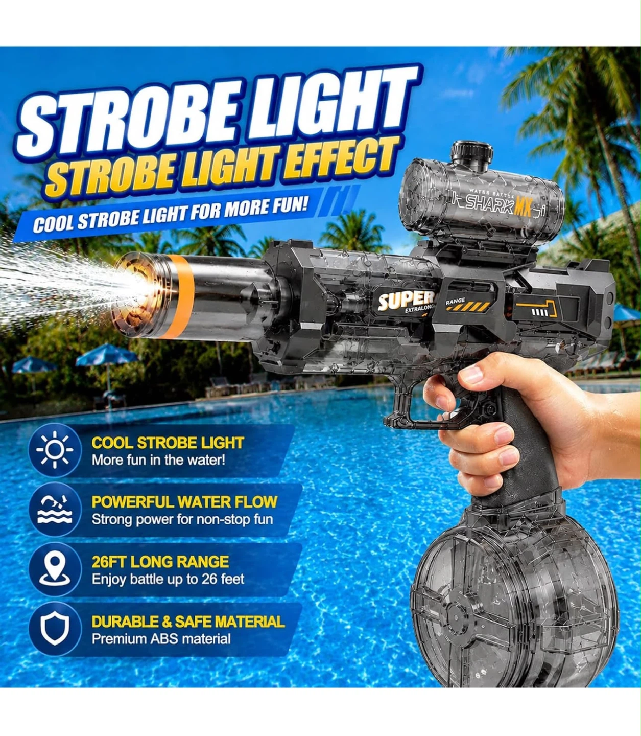 Electric Water Guns for Adults Kids - photo 4