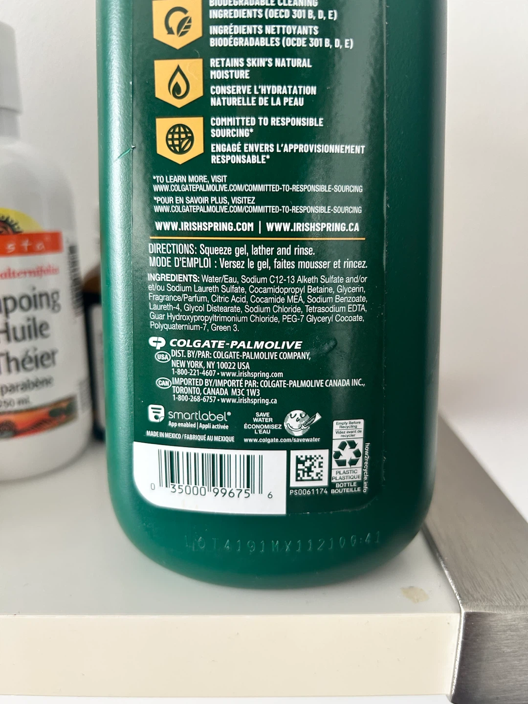 Irish Spring 5-in-1 Body Wash Shampoo Conditioner Revitalisant - photo 2
