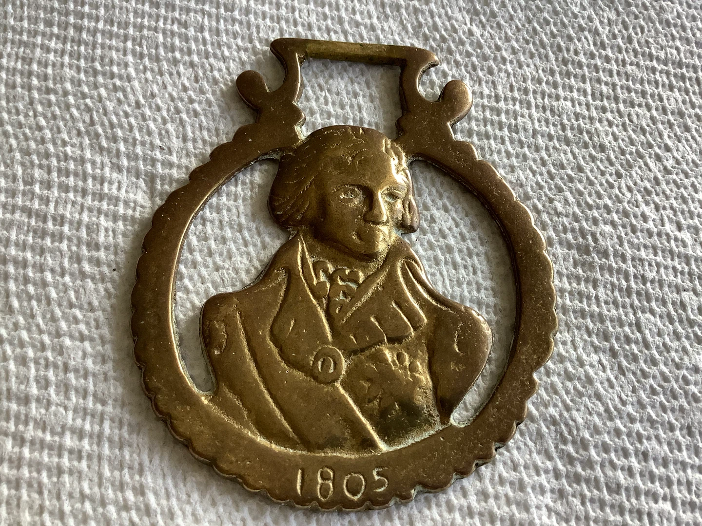 Vt Horse Brass of Admiral Lord Horatio Nelson 🐞 - photo 2