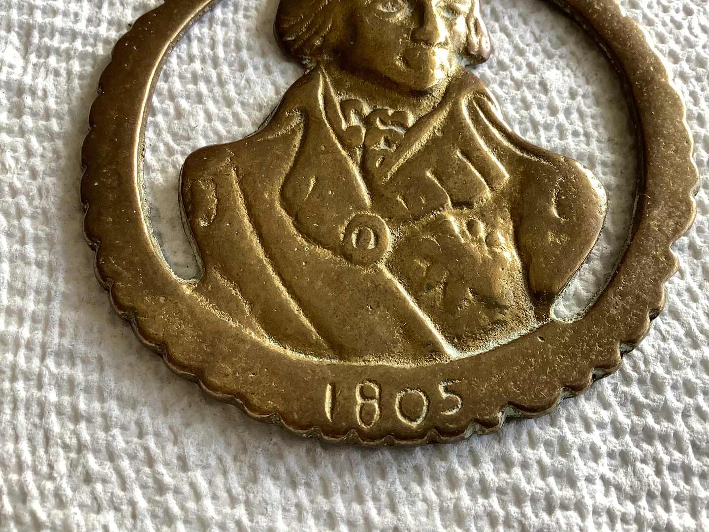 Vt Horse Brass of Admiral Lord Horatio Nelson 🐞 - photo 3