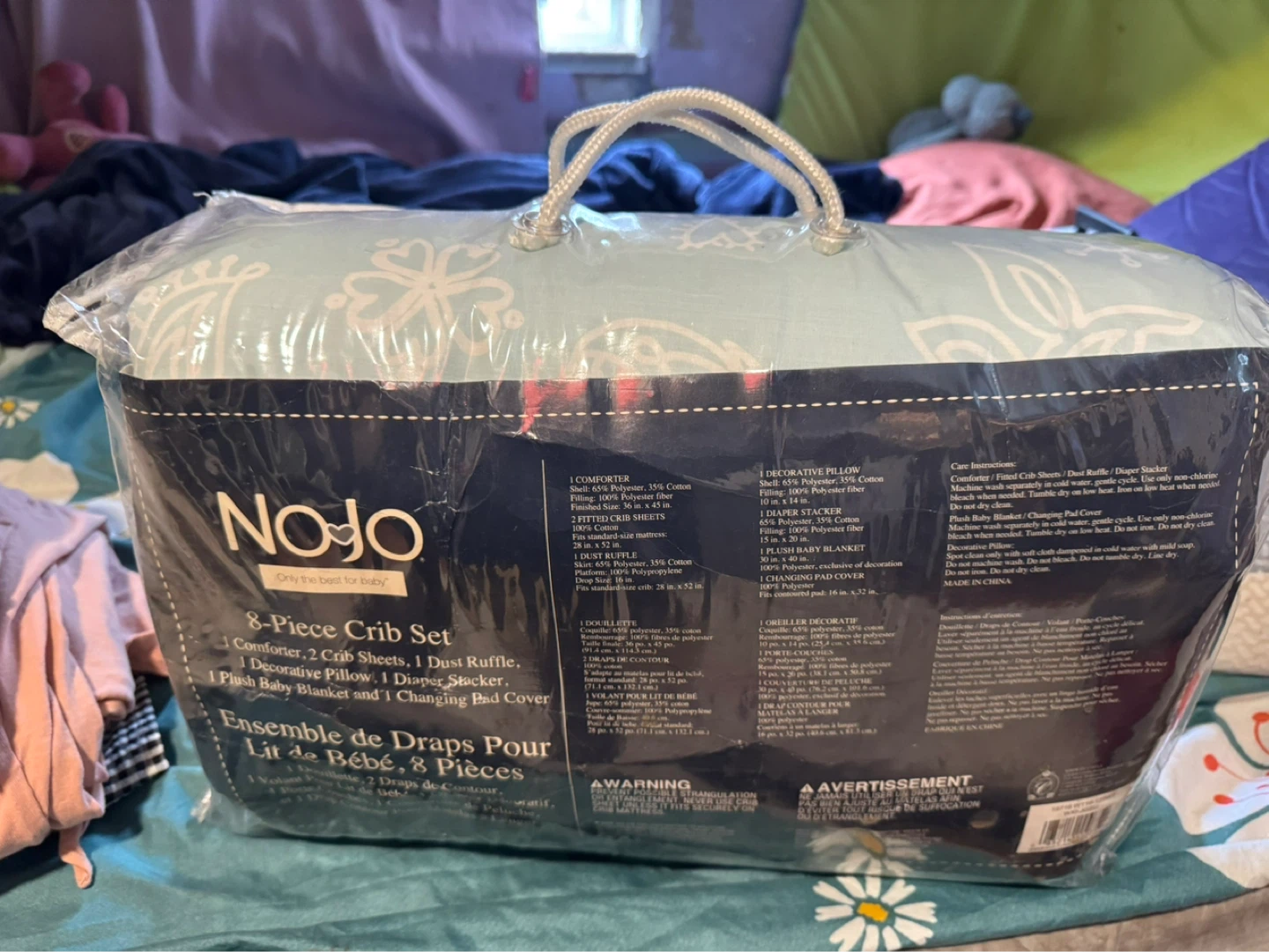 Nogo 8-Piece Crib Bedding Set