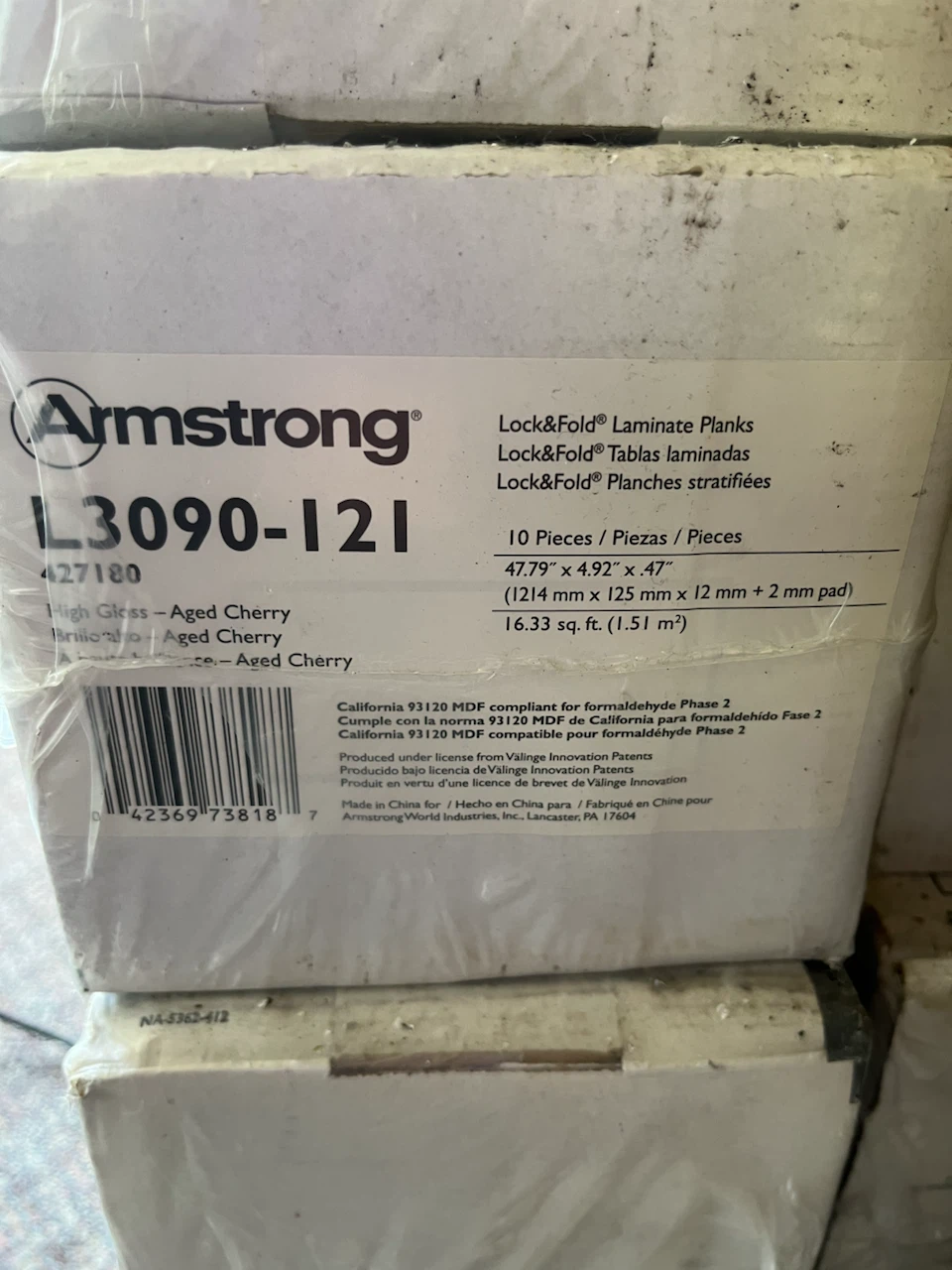 Armstrong Lock&Fold Laminate Planks - photo 2