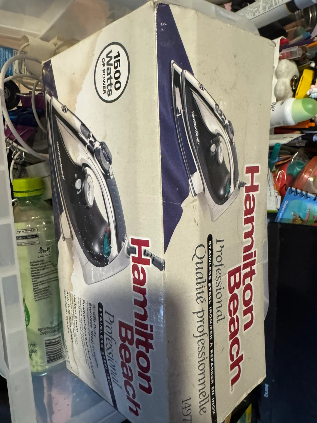 Hamilton Beach Professional Stainless Steel Iron