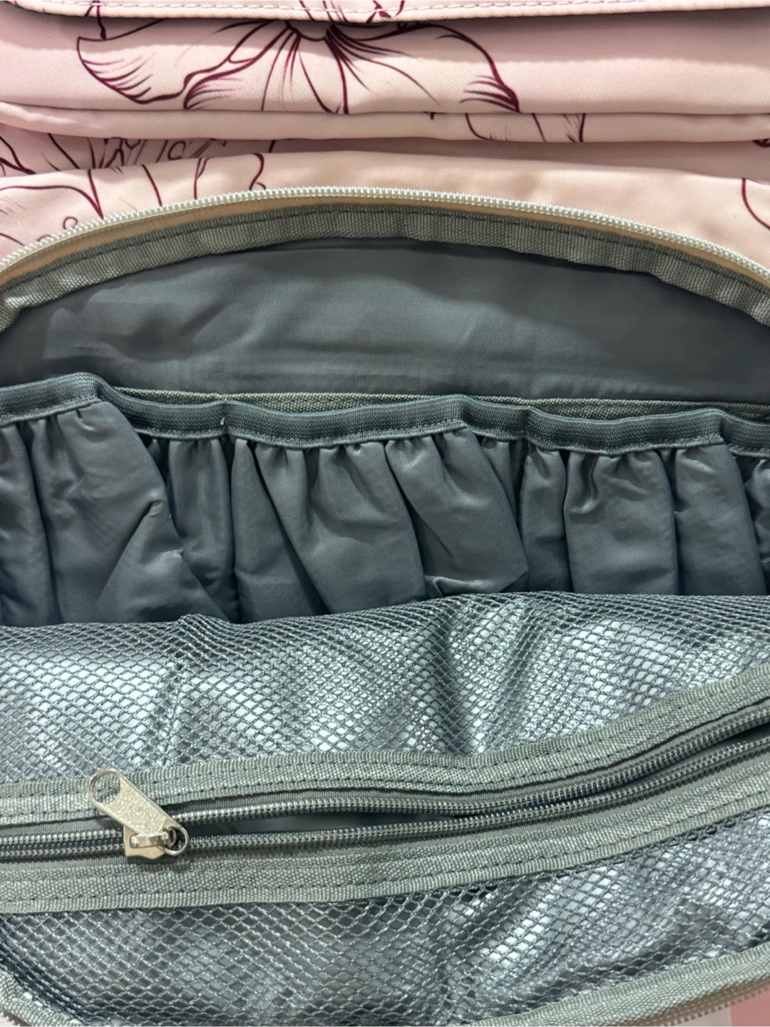 Pink Floral diaper bag - photo 2