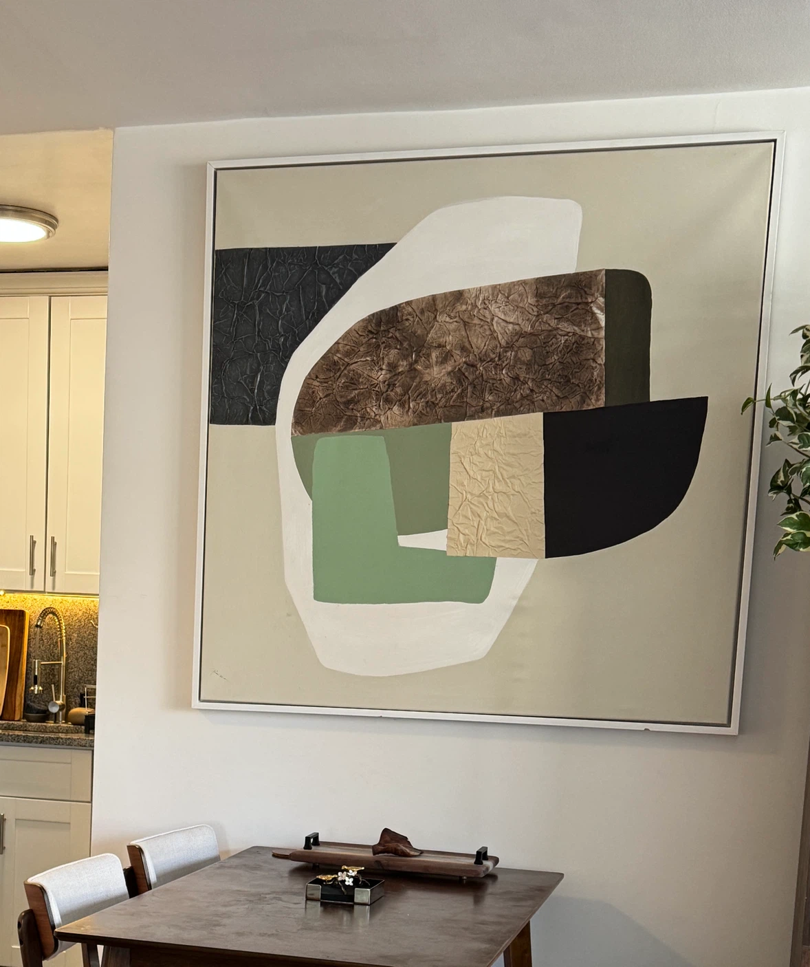 Large Abstract Textured Wall Art