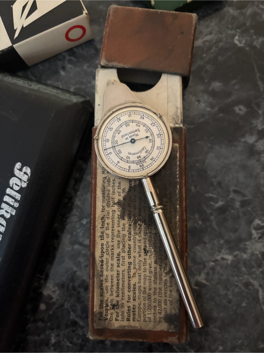 Vintage Lot of Rotring Drafting & Measuring Tools Set - photo 2