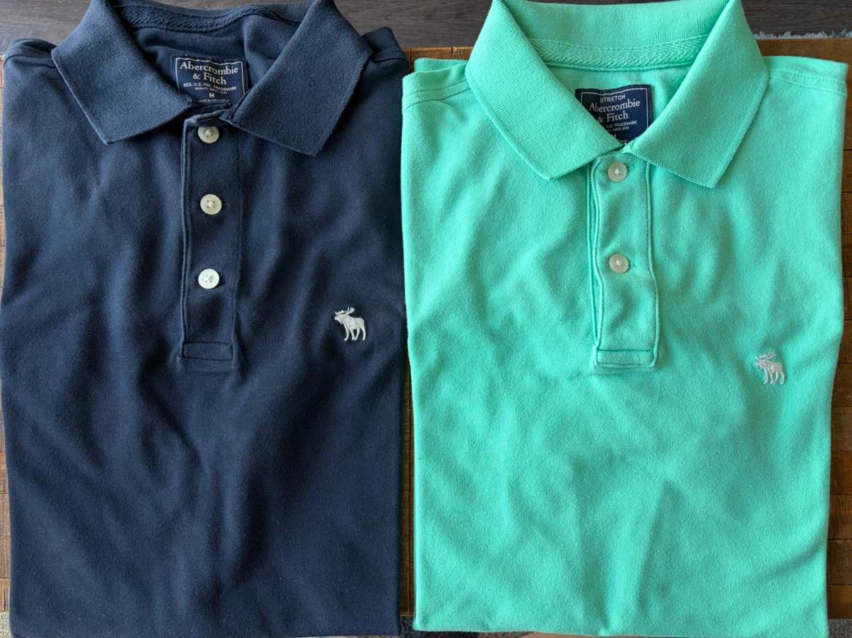 Abercrombie & Fitch Men's Polo Shirts (Vintage) - photo 2