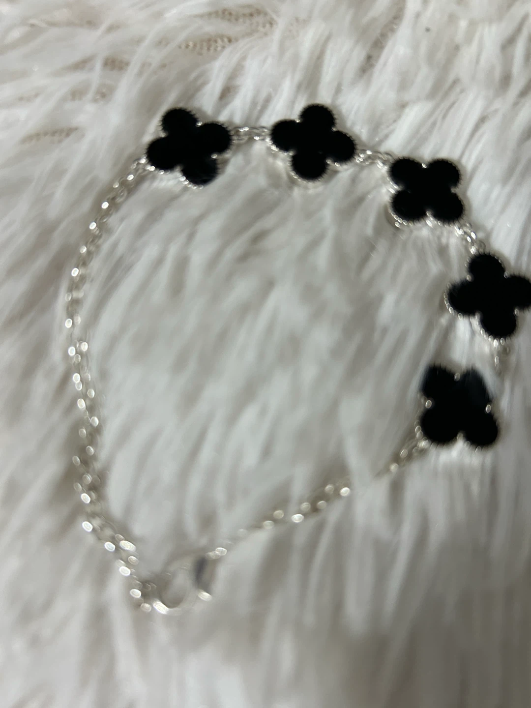 Black Clover Charm Bracelet