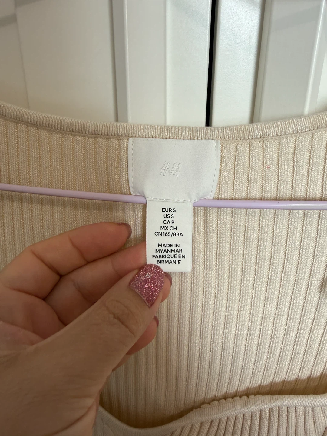 H&M Ribbed Knit Sweater S - photo 4