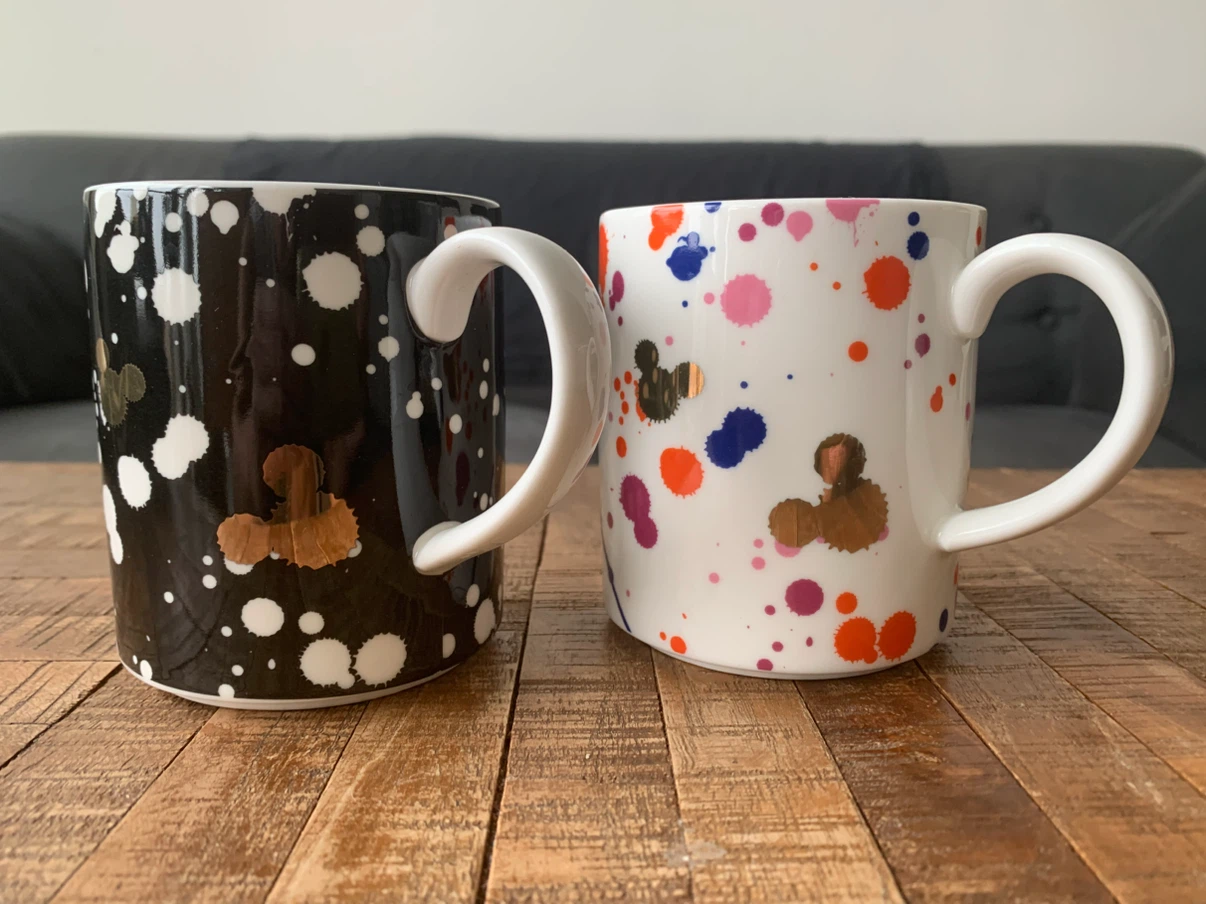 Francfranc Disney Ceramic Mugs (Set of 2)