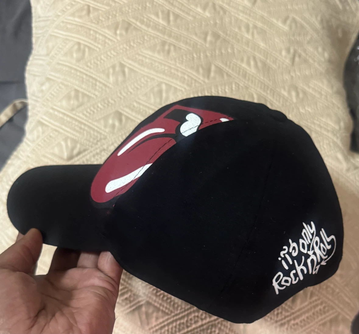 Zara Rolling Stones Hat