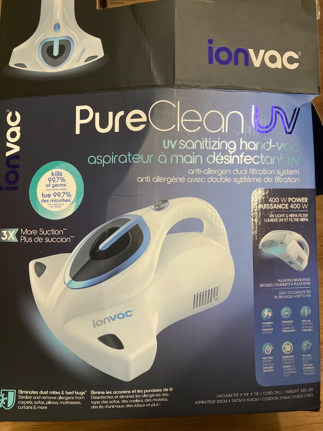 IonVac Handheld Vacuum - photo 2