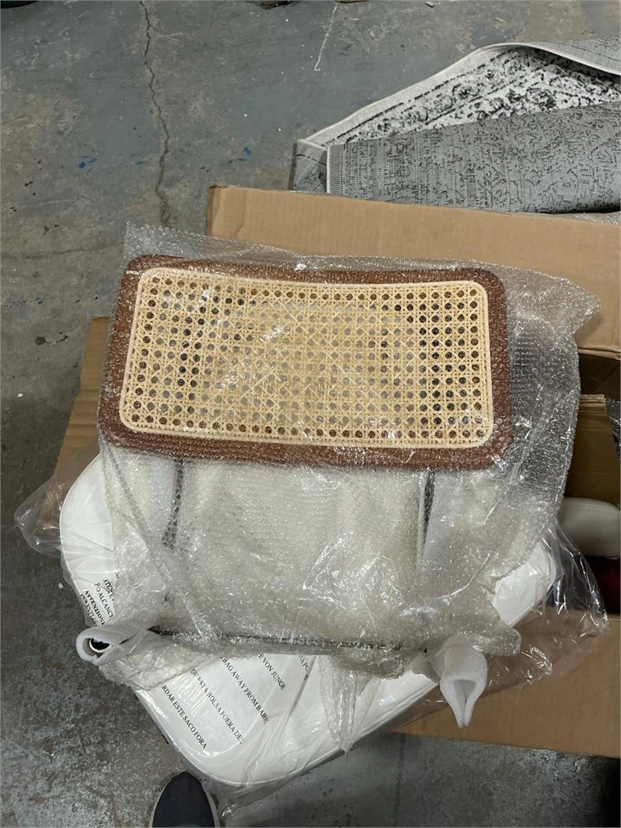 Bar Stools with Rattan Back - photo 2