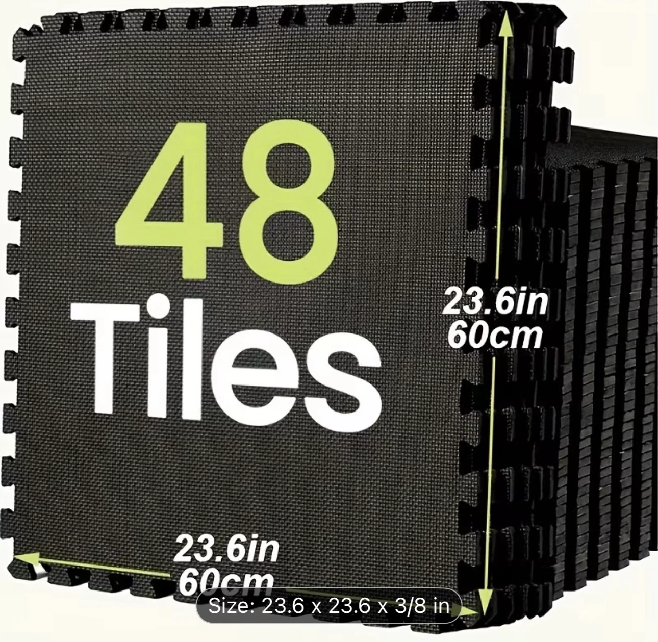 Priced to sell!!! Brand New 24” x 24” Interlocking Tile Mats! - photo 4