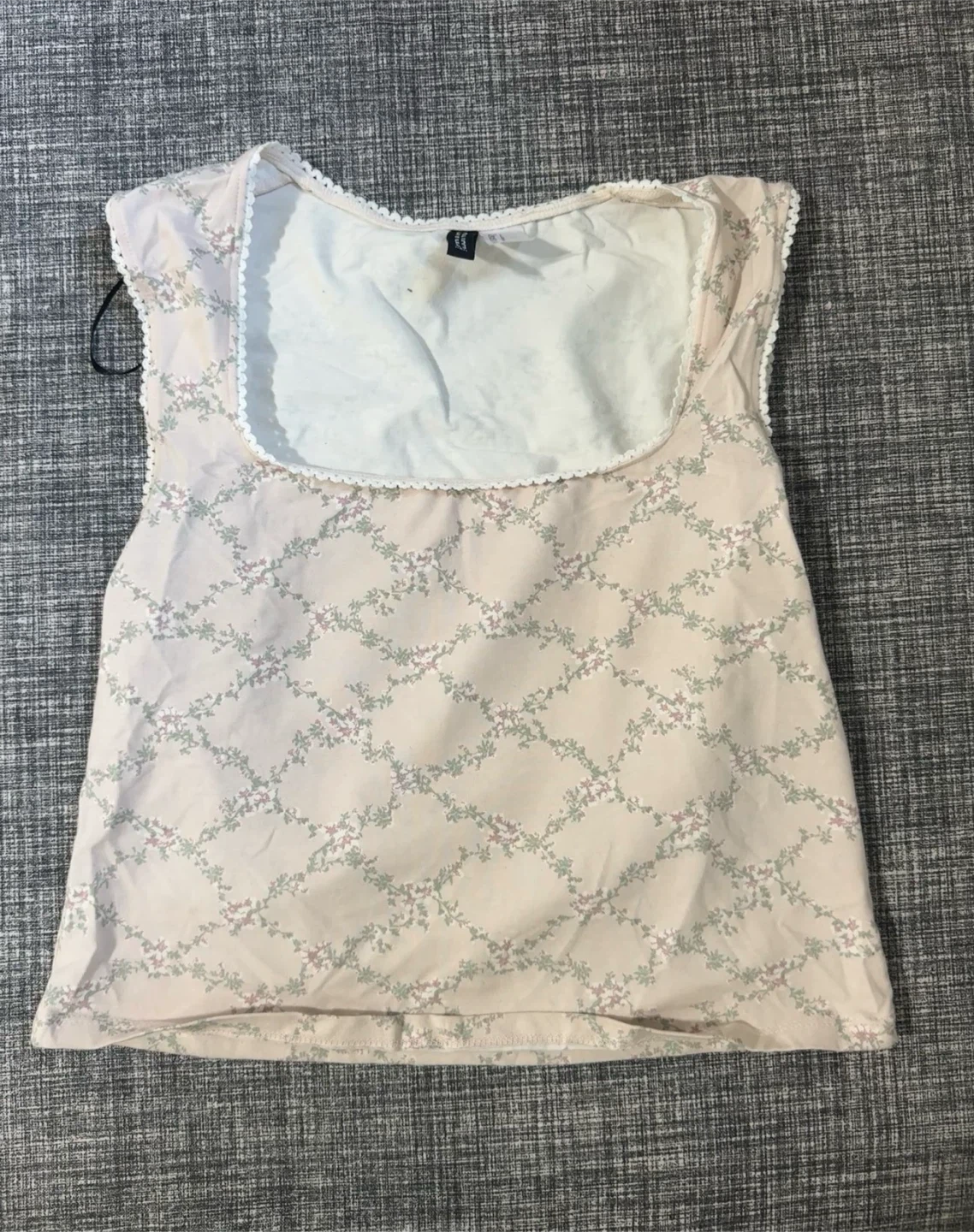Divided H&M Floral Tank Top - Size L