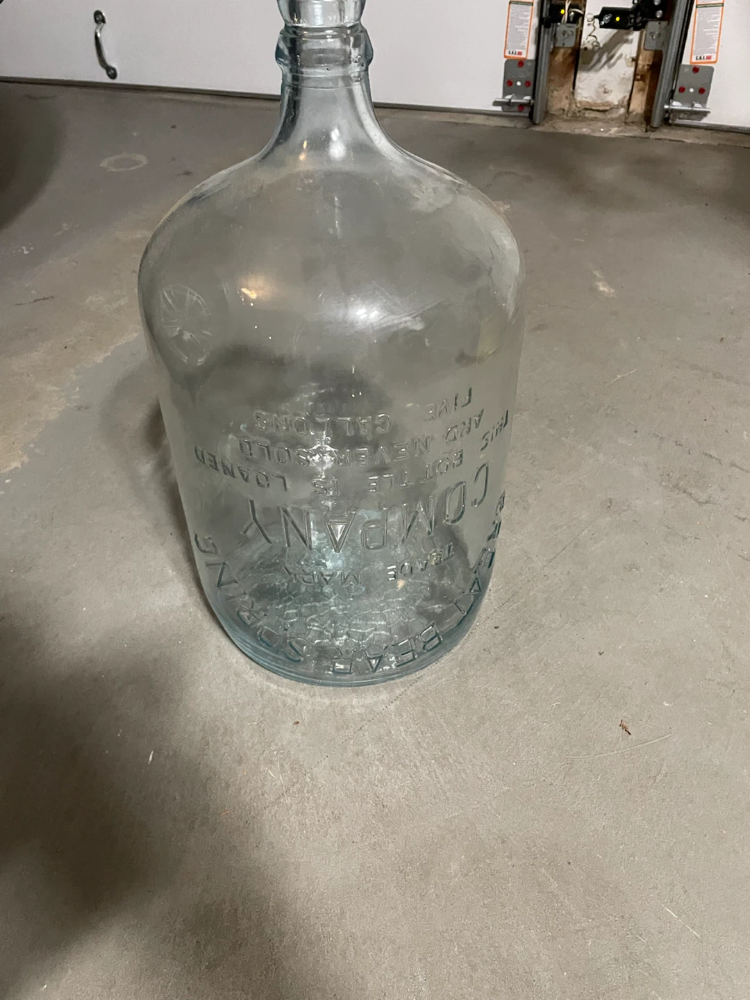 Great Spring Water Company 5 Gallon Glass Jug - photo 2