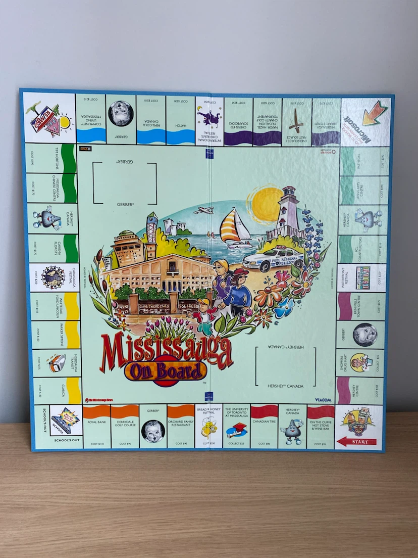 Mississauga On Board Board Game - photo 2