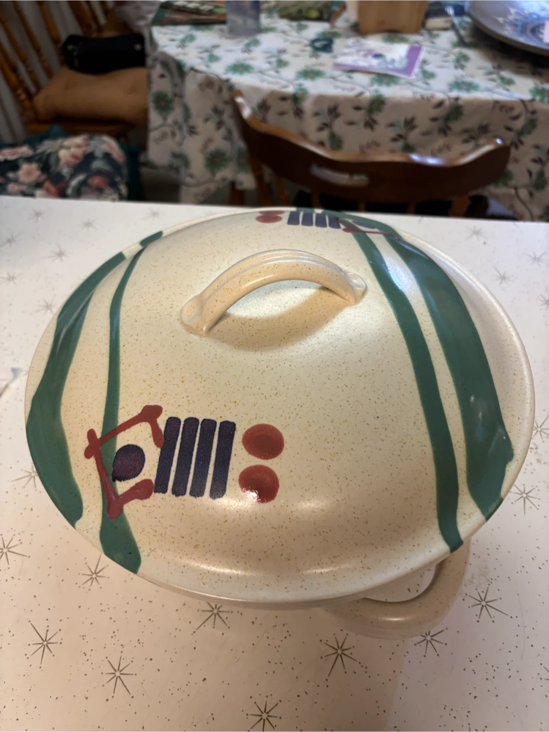 Ceramic Casserole Dish with Lid