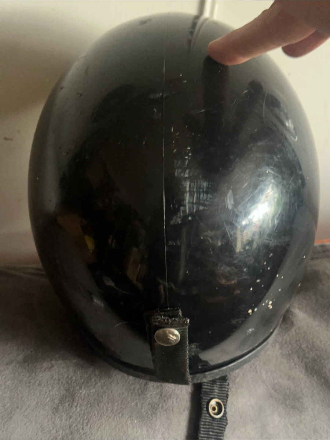 Vintage 1980s Kerma Ski Racing Helmet Retro Brain Bucket - photo 3