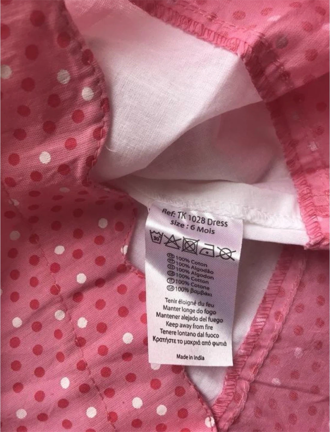 NEW Girls 2-Piece Tunic & Shorts Set 100% Cotton 3-6M - photo 4